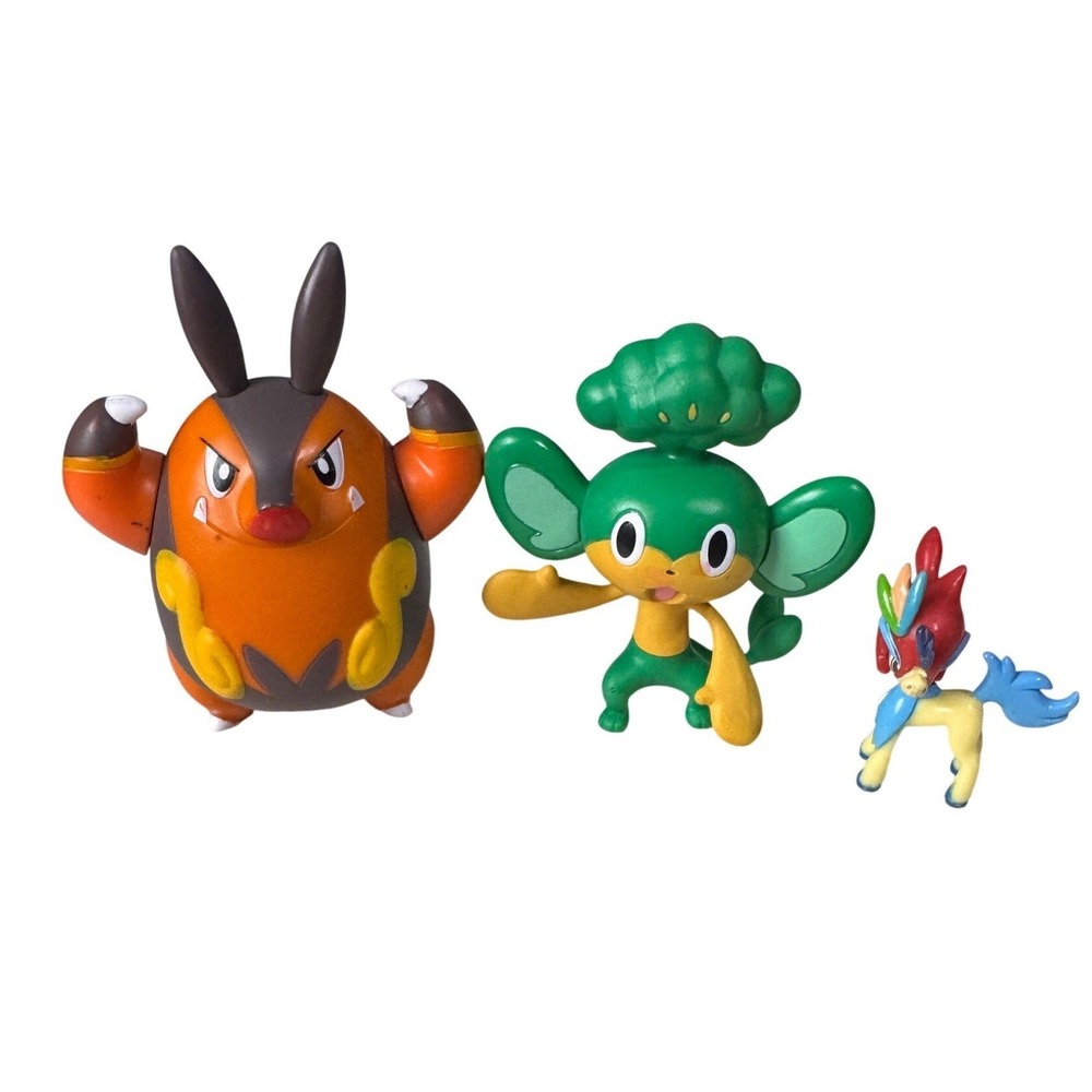 Pokemon Unova Figure Lot Pignite Pansage Keldeo Resolute Form Gen 5 Figures